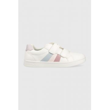 Geox sneakers pentru copii DJ Rock culoarea alb