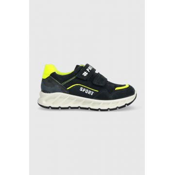 Primigi sneakers pentru copii culoarea albastru marin