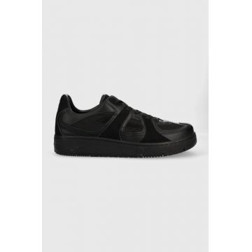 Trussardi sneakers Laurel Cup culoarea negru, 77A00485 9Y099998