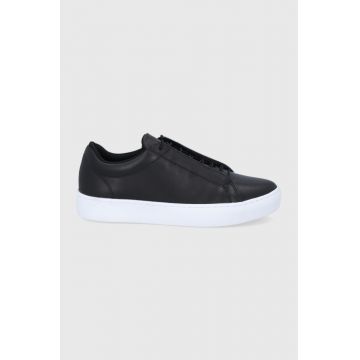 Vagabond ghete de piele Zoe culoarea negru
