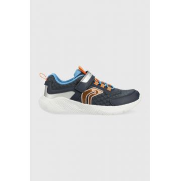 Geox sneakers pentru copii culoarea albastru marin