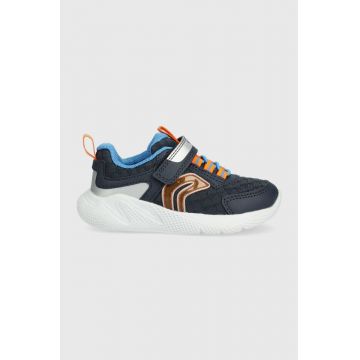 Geox sneakers pentru copii culoarea albastru marin