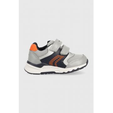 Geox sneakers pentru copii culoarea gri