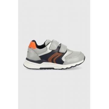 Geox sneakers pentru copii culoarea gri