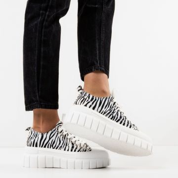 Sneakers dama Elin Zebra