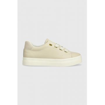 Gant sneakers din piele Avona culoarea bej, 26531917.G125