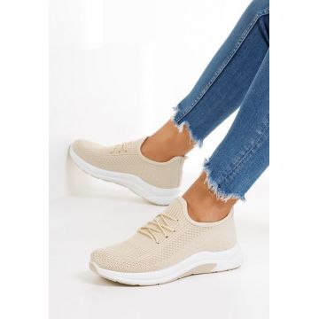 Pantofi sport dama Evora bej