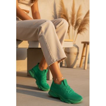 Pantofi sport dama Lugo verzi