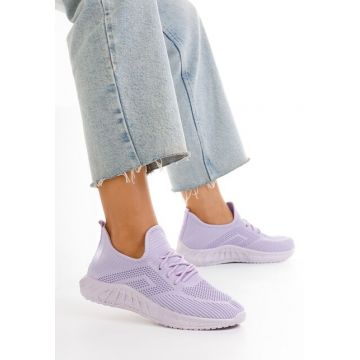 Pantofi sport dama Runner mov