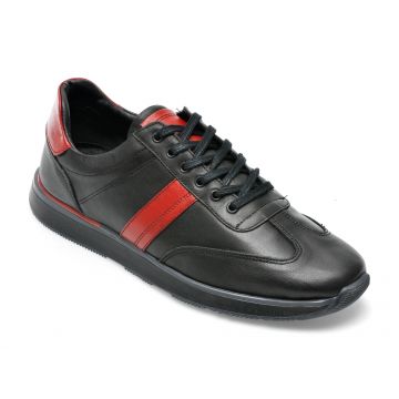 Pantofi sport GRYXX negri, AVC3007, din piele naturala