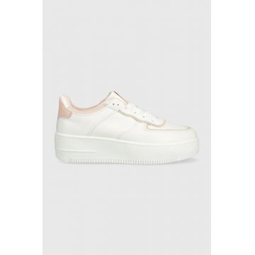 Answear Lab sneakers culoarea alb