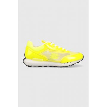 Desigual sneakers culoarea galben, 23SSKA10.8020