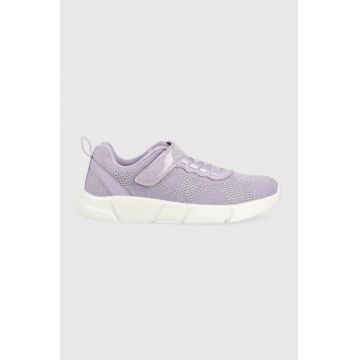 Geox sneakers pentru copii culoarea violet