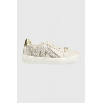 Michael Kors sneakers pentru copii culoarea bej