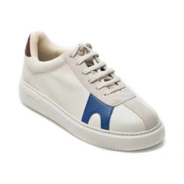 Pantofi sport CAMPER albi, K201311, din piele naturala