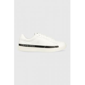 G-Star Raw sneakers din piele Cadet Lea culoarea alb, 2312002523.WHT.BLK