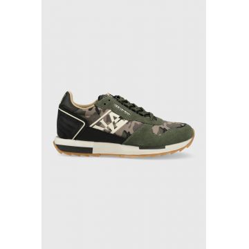 Napapijri sneakers Virtus culoarea verde, NP0A4HLN.FC1