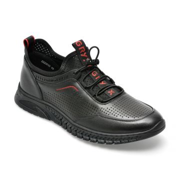 Pantofi sport GRYXX negri, E620010, din piele naturala
