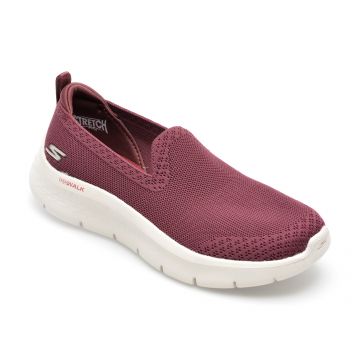 Pantofi sport SKECHERS visinii, GO WALK FLEX, din material textil