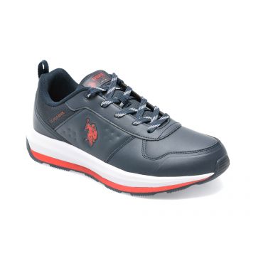 Pantofi sport US POLO ASSN bleumarin, ENTE2PR, din piele ecologica