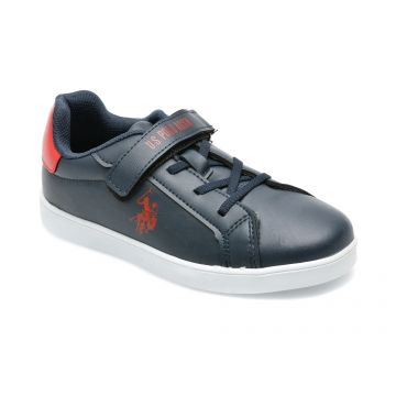 Pantofi sport US POLO ASSN bleumarin, KLAJR2P, din piele ecologica