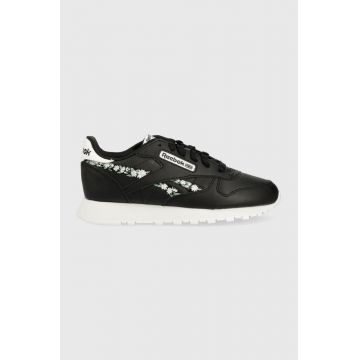 Reebok Classic sneakers pentru copii CL LTHR culoarea negru