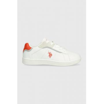 U.S. Polo Assn. sneakers pentru copii culoarea alb