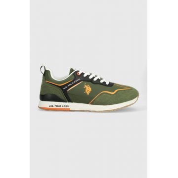 U.S. Polo Assn. sneakers TABRY culoarea verde