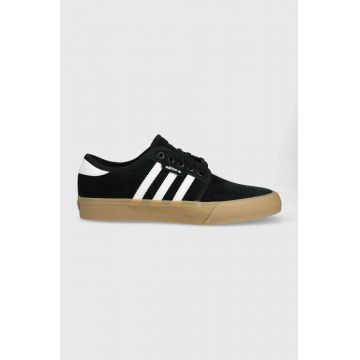 adidas Originals sneakers din piele întoarsă SEELEY XT culoarea negru EG2632