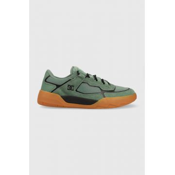 DC sneakers culoarea verde