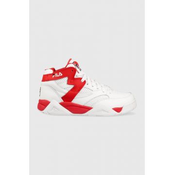 Fila sneakers din piele M-SQUAD culoarea rosu