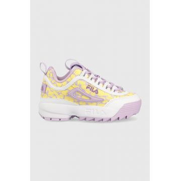 Fila sneakers pentru copii FFK0115 DISRUPTOR F culoarea violet