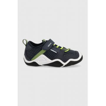 Geox sneakers pentru copii culoarea albastru marin