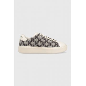 Karl Lagerfeld sneakers MAXI KUP culoarea gri, KL52273