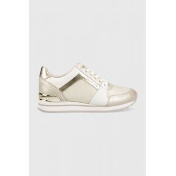 MICHAEL Michael Kors sneakers Billie culoarea auriu, 43S3BIFS5D