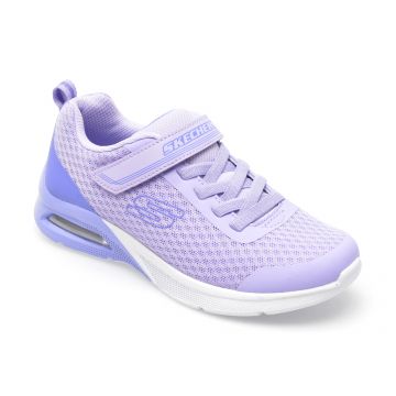 Pantofi sport SKECHERS mov, MICROSPEC MAX, din material textil si piele ecologica