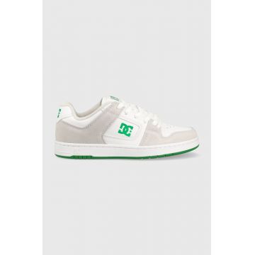 DC sneakers culoarea alb