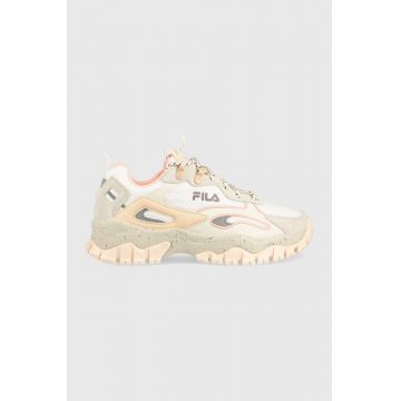 Fila sneakers RAY TRACER culoarea bej