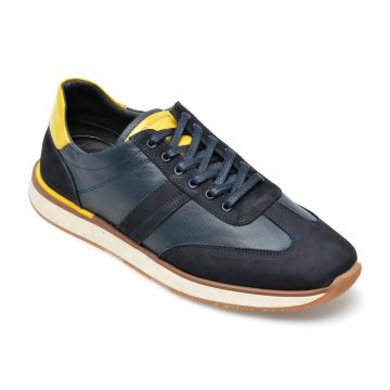Pantofi sport GRYXX bleumarin, AVC3007, din piele naturala