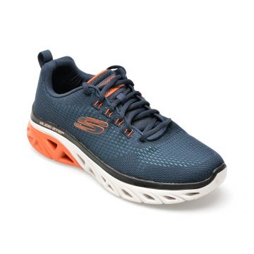 Pantofi sport SKECHERS bleumarin, GLIDE-STEP SPORT, din material textil