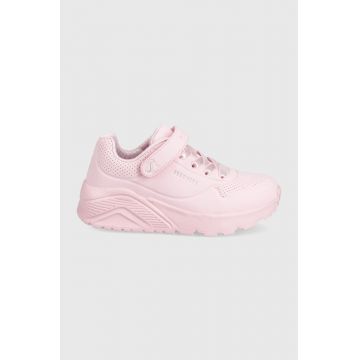 Skechers pantofi copii culoarea roz