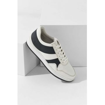 Answear Lab sneakers din piele x colecția limitată SISTERHOOD culoarea negru