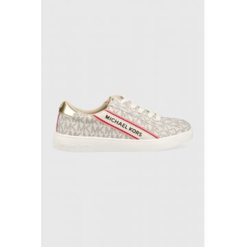 Michael Kors sneakers pentru copii culoarea bej