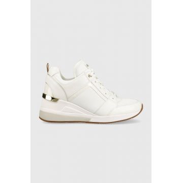 MICHAEL Michael Kors sneakers Georgie culoarea alb, 43F8GEFS4D