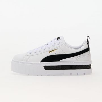 Puma Mayze Leather Wn's Puma White-Puma Black