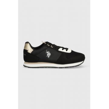 U.S. Polo Assn. sneakers pentru copii culoarea negru