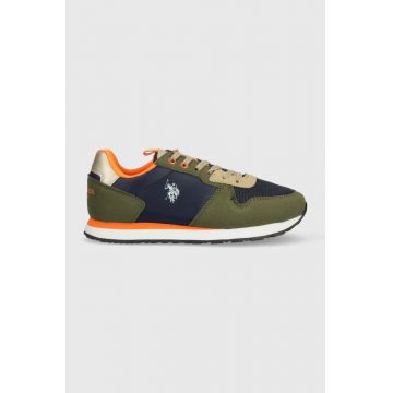 U.S. Polo Assn. sneakers pentru copii culoarea verde