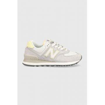 New Balance sneakers WL574QD culoarea gri WL574QD-4QD