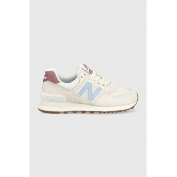 New Balance sneakers WL574RD culoarea bej WL574RD-4RD