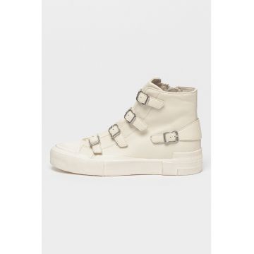 Pantofi sport de piele cu catarama Gang High-Top